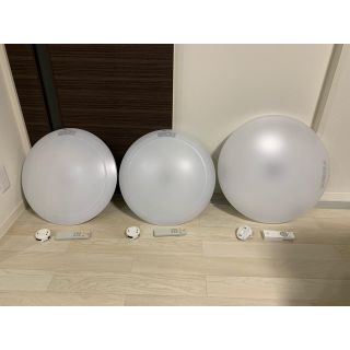 パナソニック(Panasonic)のシーリングライト　LED 3個セット(天井照明)