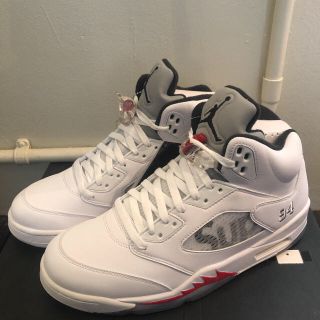 シュプリーム(Supreme)のsupreme Nike Air Jordan 5 新品未使用(スニーカー)