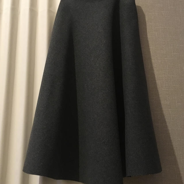 LE CIEL BLEU(ルシェルブルー)のルシェルブルー  メルトンテントスカート レディースのスカート(ロングスカート)の商品写真