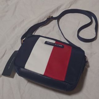 トミーヒルフィガー(TOMMY HILFIGER)のトミーヒルフィガー ナイロン ショルダーバッグ ポシェット  ネイビー バッグ(ショルダーバッグ)