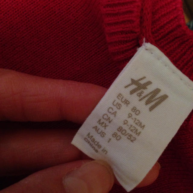H&M(エイチアンドエム)のH&M ワンピース  キッズ/ベビー/マタニティのベビー服(~85cm)(ワンピース)の商品写真