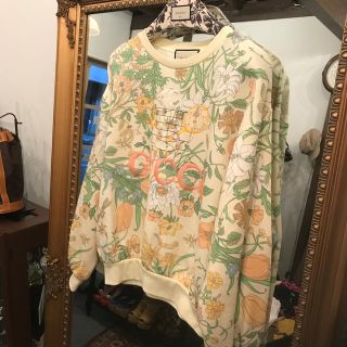 グッチ(Gucci)のGUCCI グッチ トレーナー 花柄 未使用(トレーナー/スウェット)