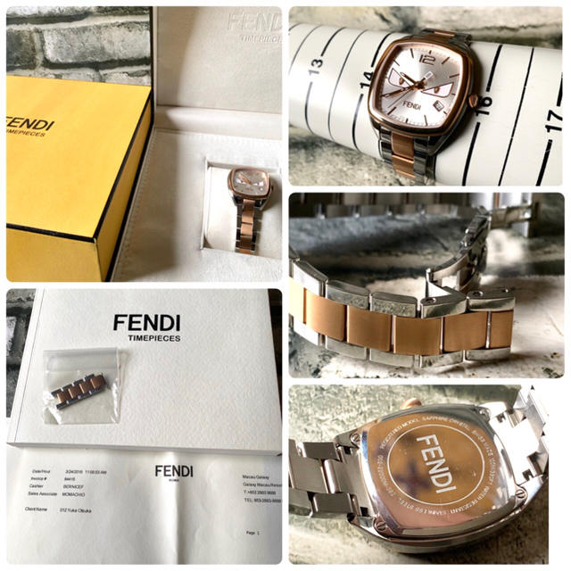 FENDI - 【美品】FENDI フェンディ バグズ モンスター 腕時計 22000Mの