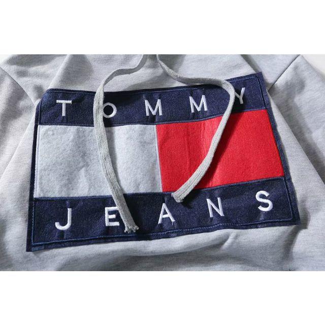 TOMMY HILFIGER(トミーヒルフィガー)の[ネービーXXL]TOMMYトミーヒルフィガー 長袖 パーカー男女兼用 メンズのトップス(パーカー)の商品写真