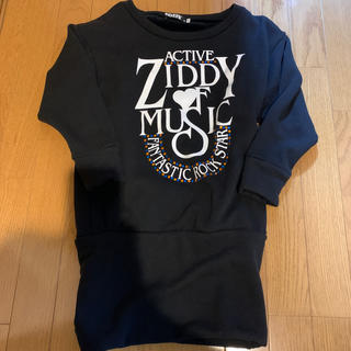 ジディー(ZIDDY)のピクも様専用 ZIDDY裏毛ワンピース チュニック 140cm(ワンピース)