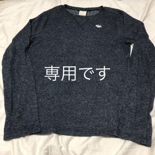 アバクロンビーアンドフィッチ(Abercrombie&Fitch)のアバクロンビー  長袖 カットソー 長袖Tシャツ キッズ L  160cm(Tシャツ/カットソー)