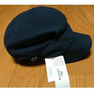 ラコステ(LACOSTE)のLACOSTE 帽子 未使用 タグ付き 1(ハンチング/ベレー帽)