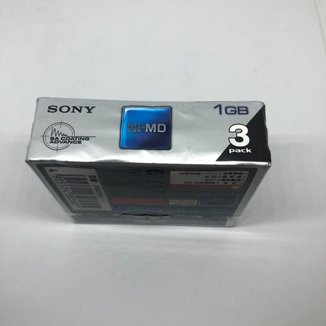 貴重品　SONY Hi-MD ディスク　1GB×3pack