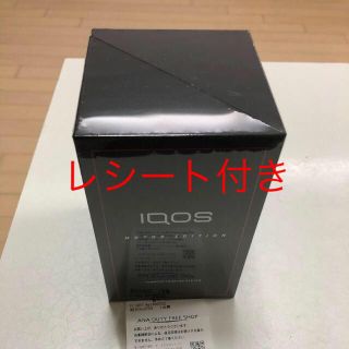 アイコス(IQOS)の【限定】アイコス3 duo モーターエディション  黒(タバコグッズ)