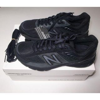 エンジニアードガーメンツ(Engineered Garments)のエンジニアドガーメンツ new balance スニーカー black 27.5(スニーカー)