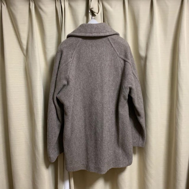 comoli ヤクウールショールカラーコート 2 極美品 く日はお得♪ 50.0