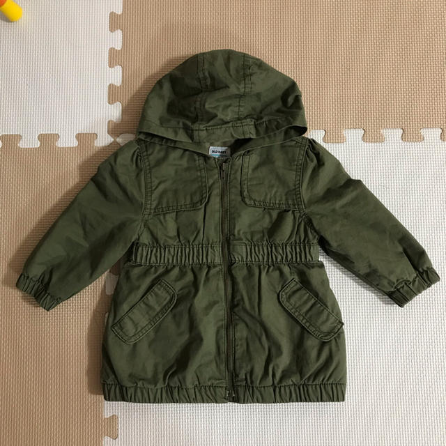 Old Navy(オールドネイビー)の美品 モッズコート キッズ/ベビー/マタニティのベビー服(~85cm)(ジャケット/コート)の商品写真