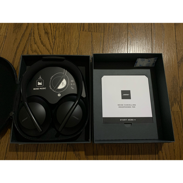 BOSE(ボーズ)のBOSE NOISE CANCELLING HEADPHONES 700 BK スマホ/家電/カメラのオーディオ機器(ヘッドフォン/イヤフォン)の商品写真