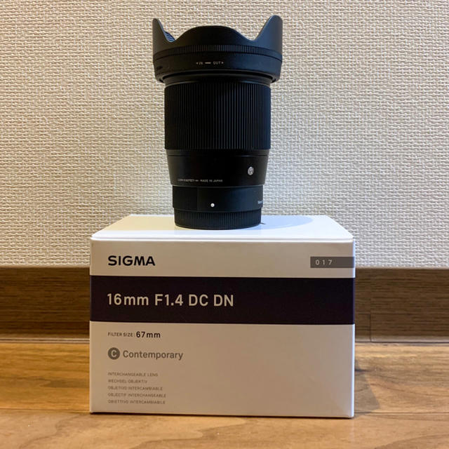 SIGMA 16mm F1.4 DC DN SONY Eマウント 【期間限定お試し価格】 50