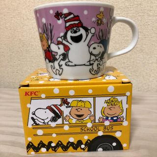 スヌーピー(SNOOPY)の限定　ケンタッキー　スヌーピーマグ　ピンク(グラス/カップ)