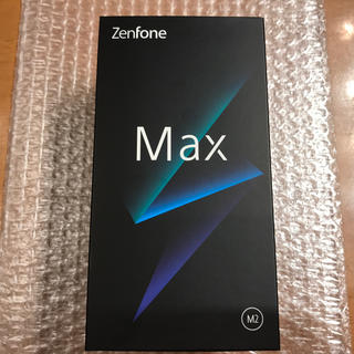 エイスース(ASUS)のZenFone Max (M2)(ミッドナイトブラック)(未開封)(スマートフォン本体)