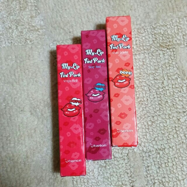 satsuki様専用berrisomOops! My LipTint Pack  コスメ/美容のベースメイク/化粧品(口紅)の商品写真