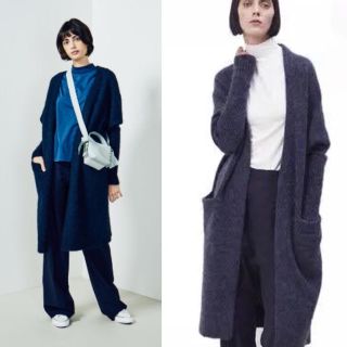 アクネ(ACNE)のタグ付き アクネ Acne studios RAYA モヘア ロングカーディガン(カーディガン)