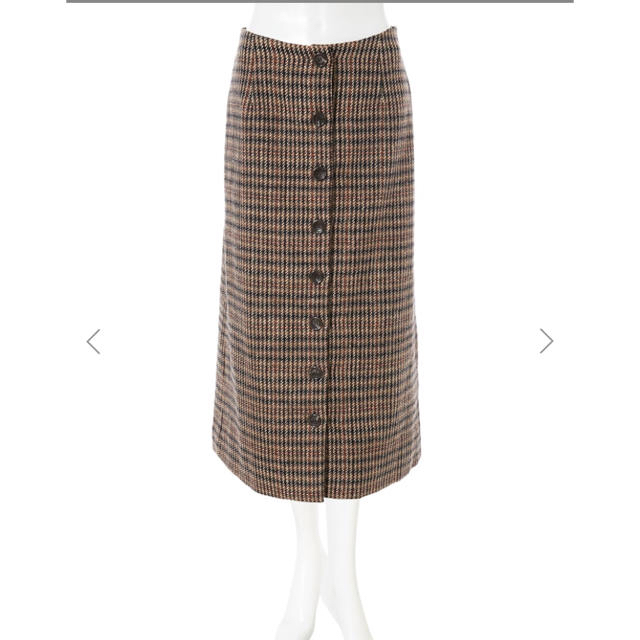 fifth(フィフス)のfifth  ツイードチェックタイトスカート M レディースのスカート(ロングスカート)の商品写真