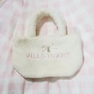 ジルバイジルスチュアート(JILL by JILLSTUART)のJILL STUART ホワイトボア　トート(トートバッグ)