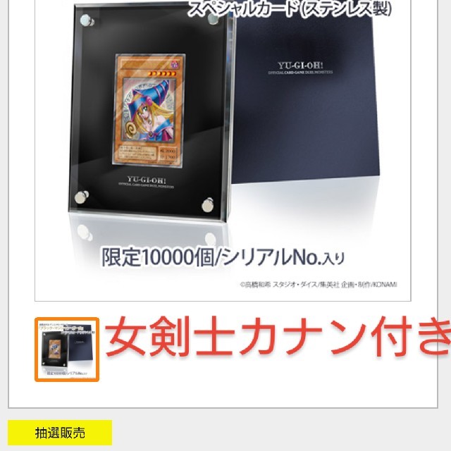 65%OFF【送料無料】 遊戯王 - ブラックマジシャンガール【ステンレス製