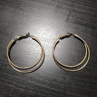 ビームス(BEAMS)のビームス フープピアス ゴールド(ピアス)