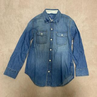 ギャップキッズ(GAP Kids)の【新品】Ｇａｐ Ｋｉｄｓ 長袖シャツ １４０サイズ(Tシャツ/カットソー)