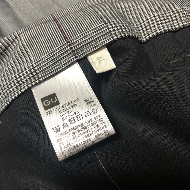 GU(ジーユー)のチェックパンツ メンズのパンツ(スラックス)の商品写真