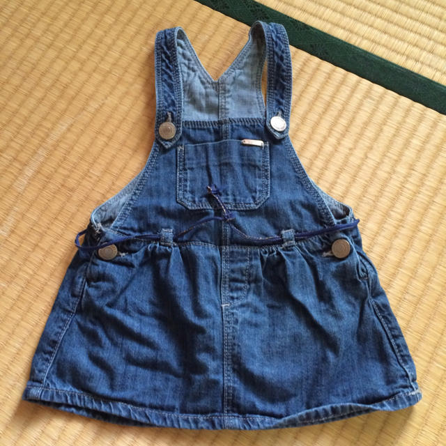 ZARA KIDS(ザラキッズ)のZALA☆サロペットスカート キッズ/ベビー/マタニティのベビー服(~85cm)(ワンピース)の商品写真