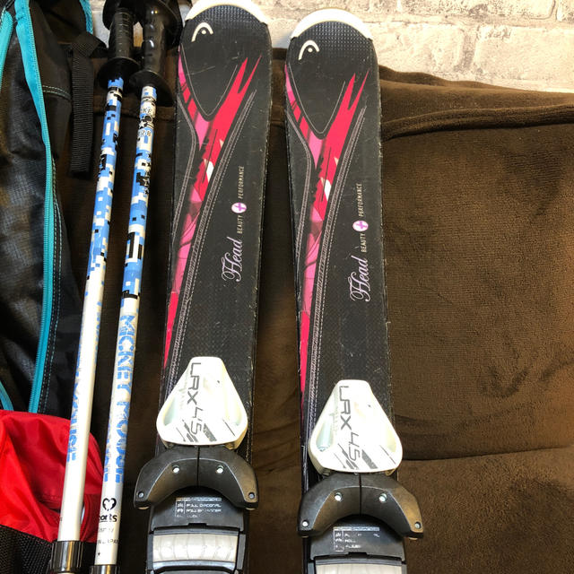 HEAD(ヘッド)のスキー板セット、ジュニア スポーツ/アウトドアのスキー(板)の商品写真