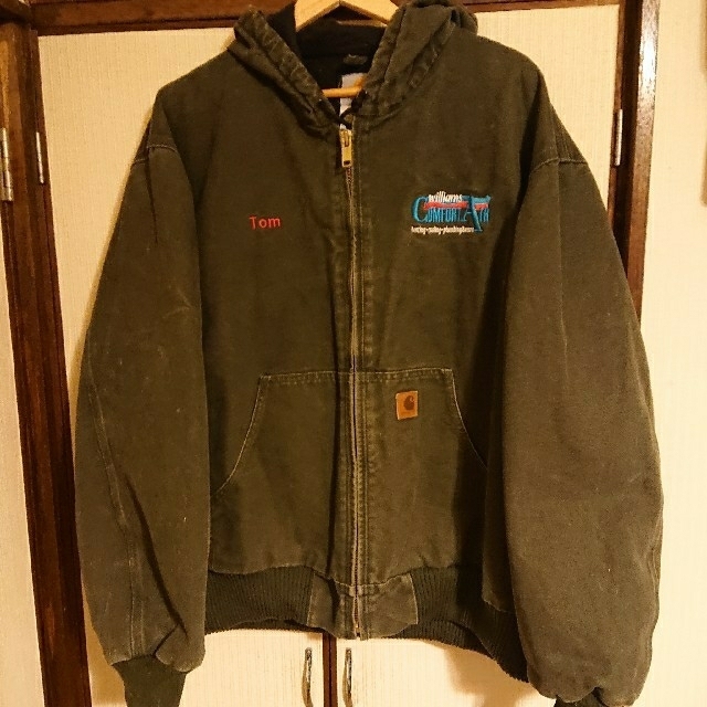 carhartt カーハート ダックジップアップパーカー