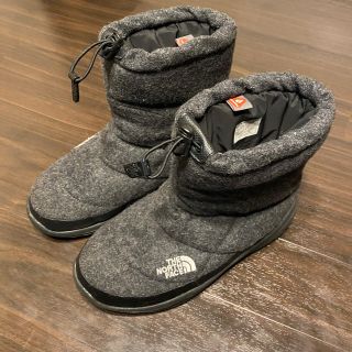 ザノースフェイス(THE NORTH FACE)の美品　ノースフェイス　ヌプシ　ウールブーツ(ブーツ)