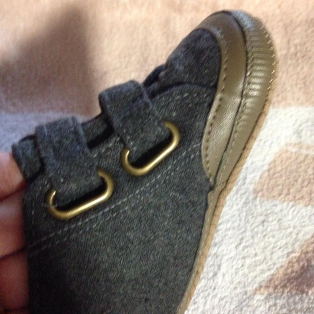babyGAP(ベビーギャップ)のbaby gap 新品ショートブーツ キッズ/ベビー/マタニティのベビー靴/シューズ(~14cm)(ブーツ)の商品写真