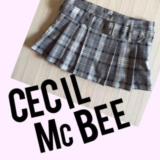 セシルマクビー(CECIL McBEE)のセシル チェックスカート(ミニスカート)