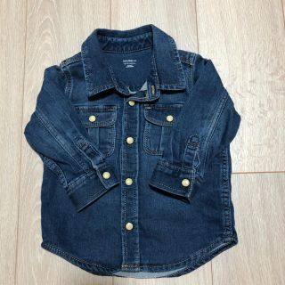 ベビーギャップ(babyGAP)のベビーギャップ   デニムシャツ  80cm(シャツ/カットソー)