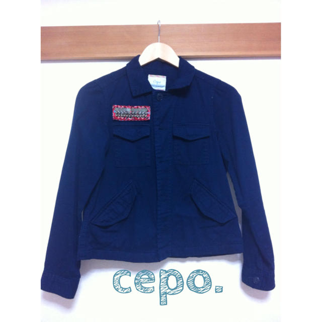 CEPO(セポ)の値下げ!cepoミリタリージャケット レディースのジャケット/アウター(ミリタリージャケット)の商品写真