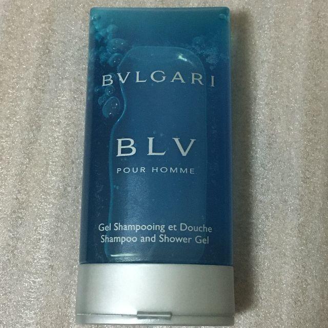 BVLGARI(ブルガリ)のブルガリ　アメニティーポーチ　シャンプー　オードトワレ（香水）　セット メンズのファッション小物(その他)の商品写真