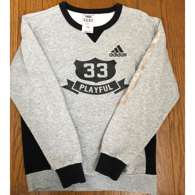 adidas(アディダス)ののえ様　adidas トレーナー　140 キッズ/ベビー/マタニティのキッズ服男の子用(90cm~)(Tシャツ/カットソー)の商品写真