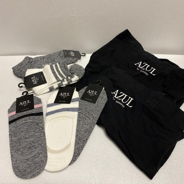 AZUL by moussy(アズールバイマウジー)のAZUL 靴下セット　新品未使用 メンズのレッグウェア(ソックス)の商品写真