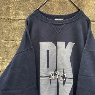 ダナキャランニューヨーク(DKNY)の90’s USA製 DKNY NY トレーナー Lサイズ(スウェット)