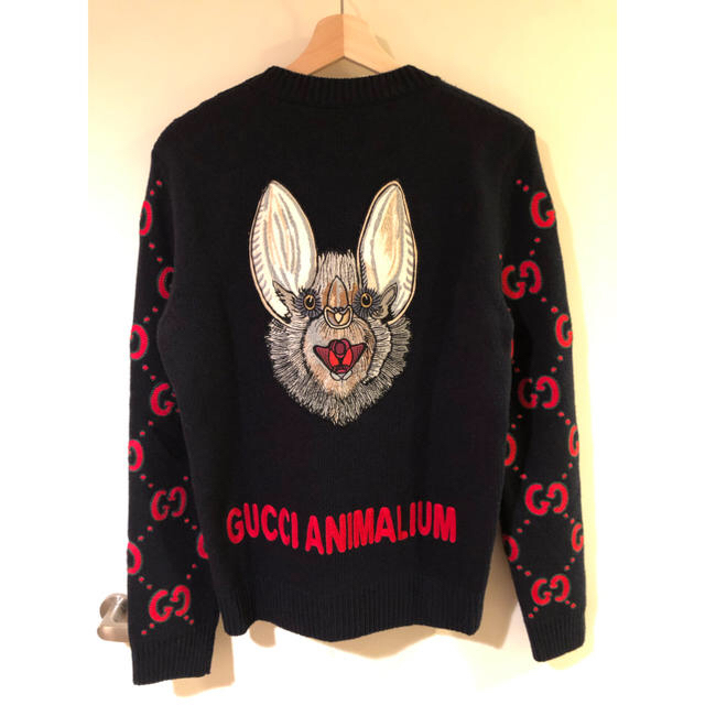 されていた Gucci アニマリウム ニットセーターの通販 by tmt's shop｜グッチならラクマ - GUCCI グッチ メンズ