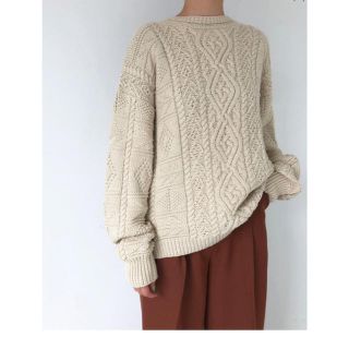 トゥデイフル(TODAYFUL)のmai様専用 todayful Vintage Aran Knit(ニット/セーター)