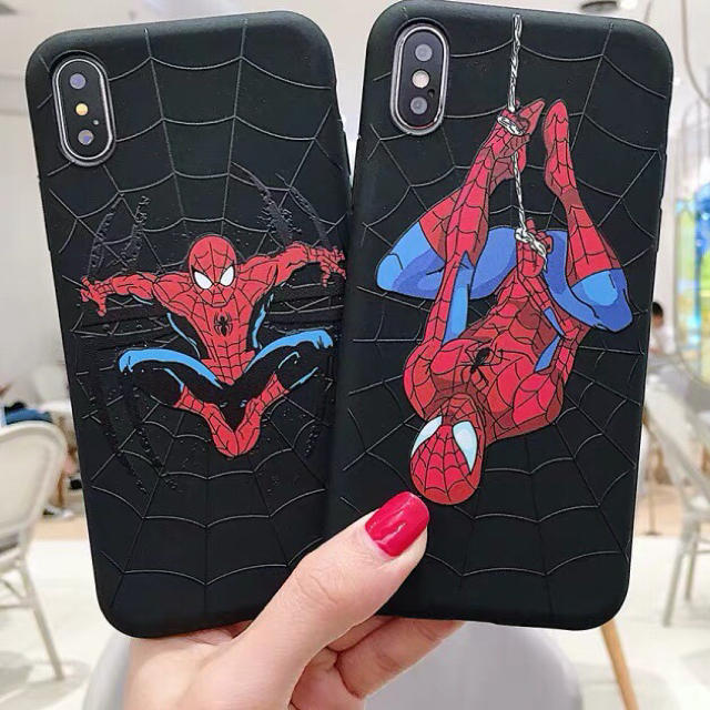 アベンジャーズ スパイダーマン かっこいい スパイダー Iphoneケースの通販 By はな S Shop ラクマ