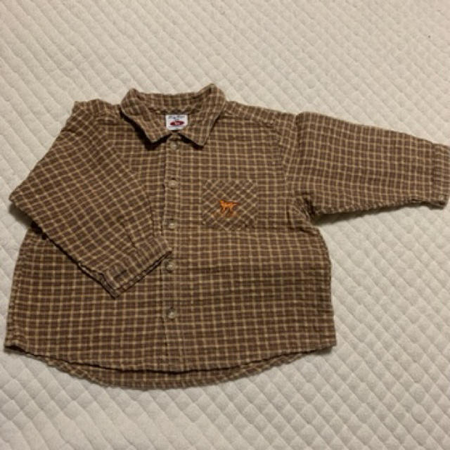 DOG DEPT(ドッグデプト)のDog Dept Kids  90cm 長袖シャツ キッズ/ベビー/マタニティのキッズ服男の子用(90cm~)(ブラウス)の商品写真