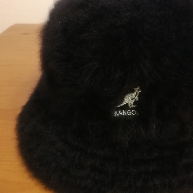 KANGOL(カンゴール)のKANGOL ファーハット L 美品 レディースの帽子(ハット)の商品写真