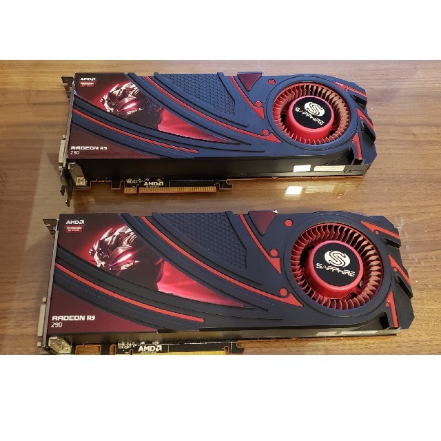 AMD radeon R9 290 2台セット