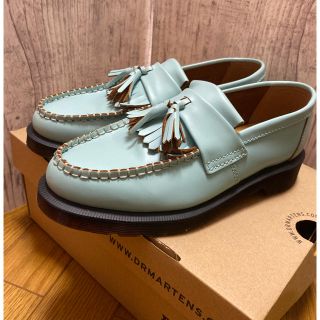 Dr.Martens タッセルローファー　水色26cm