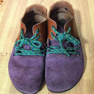 ビルケンシュトック(BIRKENSTOCK)のビルケンシュトック モンタナ　38 パープル(ローファー/革靴)