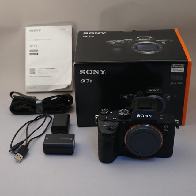 Sony α7III used 保証ありミラーレス一眼