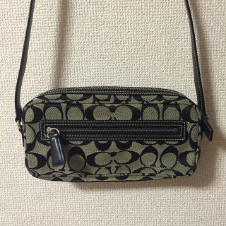 コーチ(COACH)のcoach✴︎シグネチャーポシェット(ショルダーバッグ)